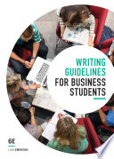Writing Guidelines for Business Students /