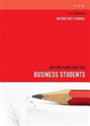 Writing guidelines for business students /