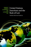United Nations sanctions and the rule of law /
