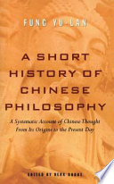 A short history of Chinese philosophy /