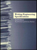 Writing engineering specifications /