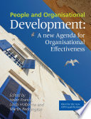 People and organisational development : a new agenda for organisational effectiveness /