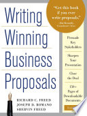 Writing winning business proposals /