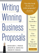 Writing winning business proposals /