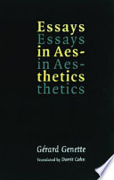 Essays in aesthetics /