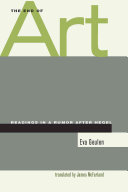 The end of art : readings in a rumor after Hegel /