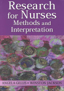 Research for nurses : methods and interpretation /