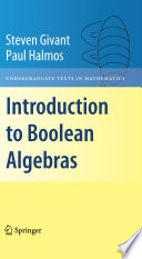 Introduction to boolean algebras /