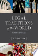 Legal traditions of the world : sustainable diversity in law /