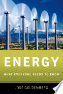 Energy : what everyone needs to know /