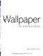 Wallpaper in decoration /