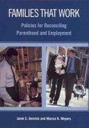 Families that work : policies for reconciling parenthood and employment /