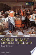 Gender in early modern england /