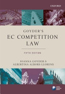 Goyder's EC competition law /