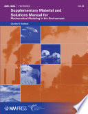 Supplementary material and solutions manual for Mathematical modeling in the environment /