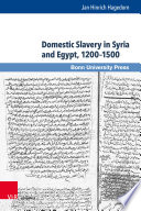 Domestic slavery in Syria and Egypt, 1200-1500 /
