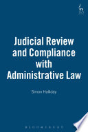 Judicial review and compliance with administrative law /