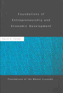 Foundations of entrepreneurship and economic development /