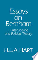 Essays on Bentham : studies in jurisprudence and political theory /