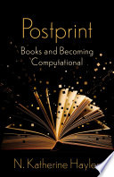 Postprint : books and becoming computational /