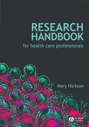 Research handbook for health care professionals /