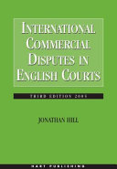 International commercial disputes in English courts /