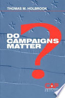 Do campaigns matter /