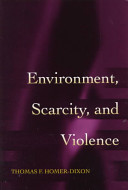 Environment, scarcity, and violence /