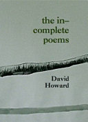 The incomplete poems /
