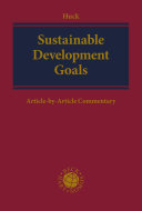 Sustainable development goals : article-by-article commentary /