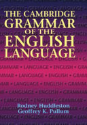 The Cambridge grammar of the English language /