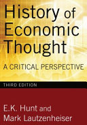 History of economic thought : a critical perspective /