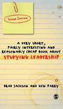 A very short, fairly interesting and reasonably cheap book about studying leadership /