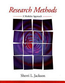 Research methods : a modular approach /