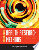 Introduction to health research methods : a practical guide /