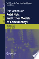 Transactions on Petri Nets and Other Models of Concurrency.