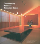 Contemporary Japanese restaurant design /