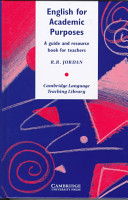 English for academic purposes : a guide and resource book for teachers /