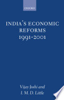 India's economic reforms, 1991-2001 /