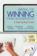 Writing the winning thesis or dissertation : a step-by-step guide /