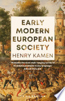 Early modern European society /