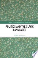 Politics and the Slavic languages /