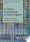 A (terse) introduction to linear algebra /