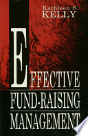 Effective fund-raising management /