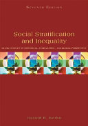 Social stratification and inequality : class conflict in historical, comparative, and global perspective /