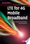 LTE for 4G mobile broadband : air interface technologies and performance /