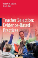Teacher selection : evidence-based practices /