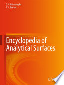 Encyclopedia of analytical surfaces /