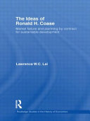 The ideas of Ronald H. Coase : market failure and planning by contract for sustainable development /