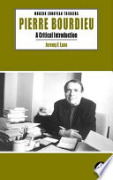 Pierre Bourdieu : a critical introduction /